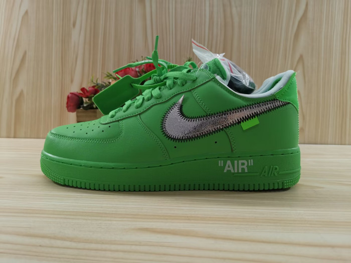 Nike Air Force 1 Low OFF-WHITE Brooklyn  DX1419-300