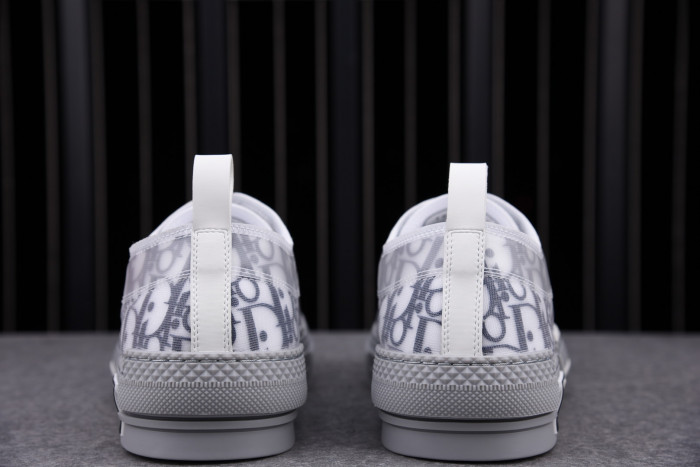 DR B23 Low Top  Oblique Blue White