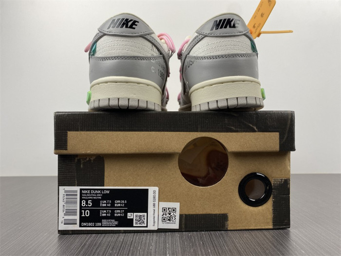 Nike Dunk Low Off-White Lot 9  DM1602-109