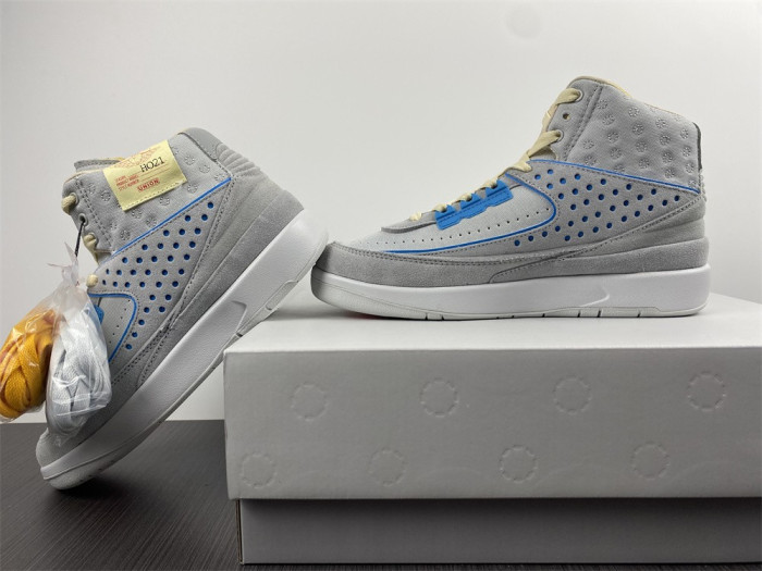 Jordan 2 Retro Union  “Grey Fog”  DN3802-001