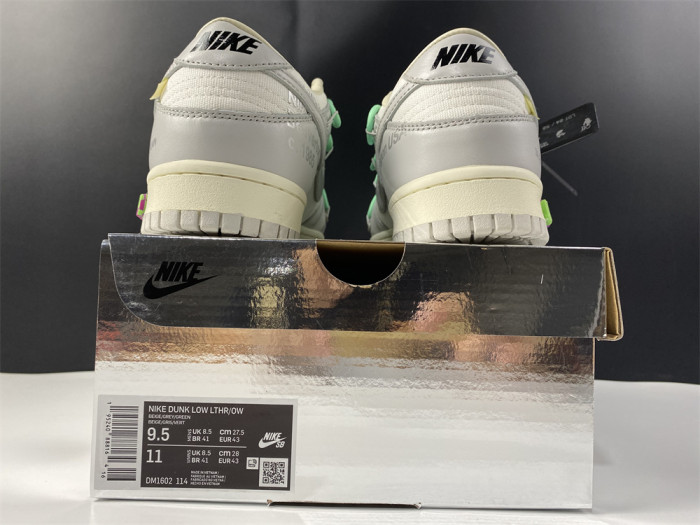 Nike Dunk Low Off-White Lot 4  DM1602-114