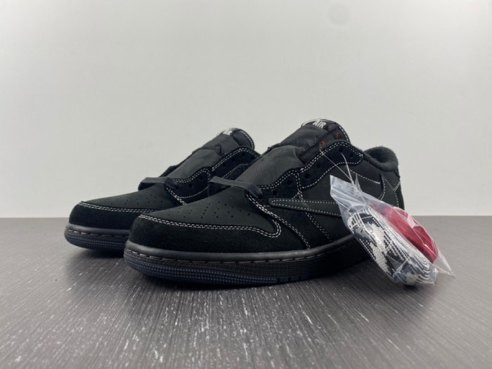 Travis Scott x Air Jordan Air Jordan 1 Retro Low “Black Phantom"  DM7866-001