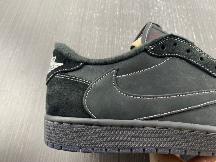 Travis Scott x Air Jordan Air Jordan 1 Retro Low “Black Phantom"  DM7866-001
