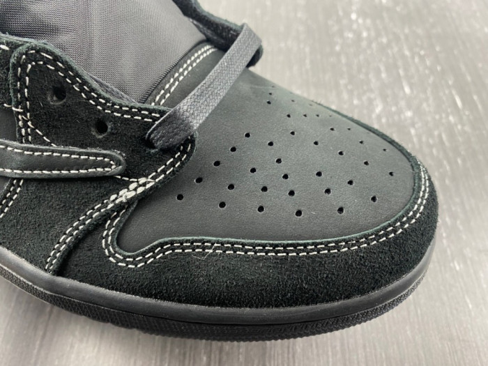 Travis Scott x Air Jordan Air Jordan 1 Retro Low “Black Phantom"  DM7866-001