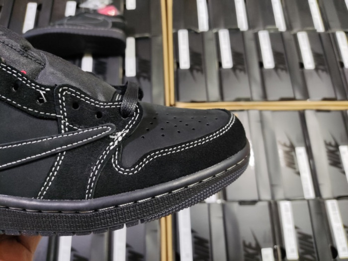 Travis Scott x Air Jordan Air Jordan 1 Retro Low “Black Phantom"  DM7866-001