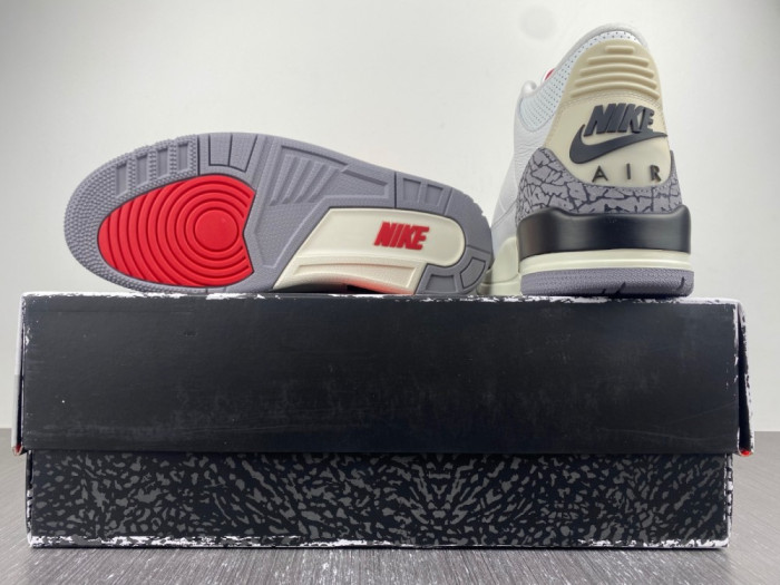 Air Jordan 3 White Cement Reimagined Shoes  DN3707-100