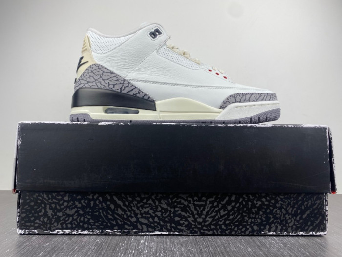 Air Jordan 3 White Cement Reimagined Shoes  DN3707-100