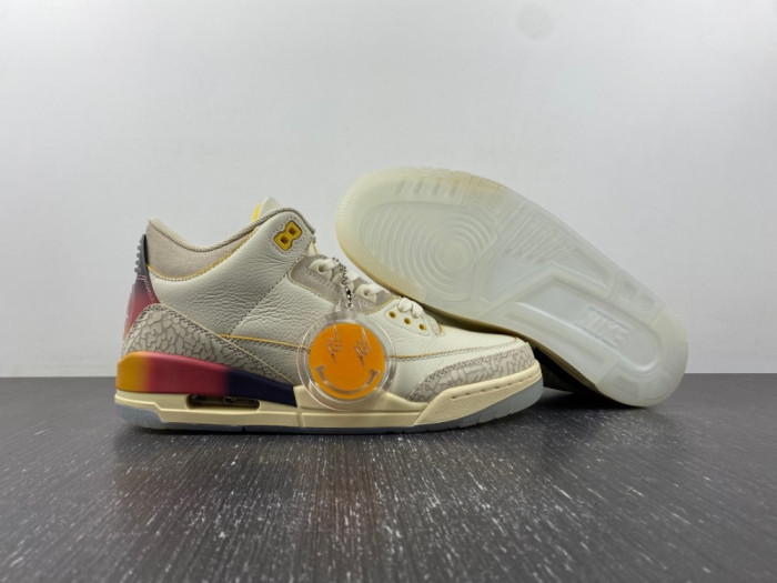 Jordan 3 Retro SP J Balvin Medellín Sunset  Shoes  FN0344-901