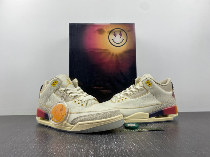 Jordan 3 Retro SP J Balvin Medellín Sunset  Shoes  FN0344-901