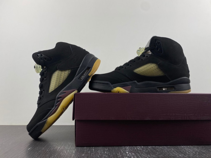 A Ma Maniére x Air Jordan 5 “Black”  FD1330-001