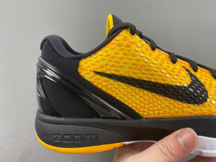 NIKE KOBE 6 PROTRO “LIGHTBULB” BLACK YELLOW  429659-700