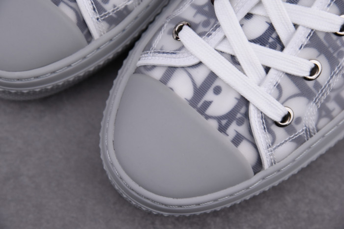 DR B23 Low Top  Oblique Blue White