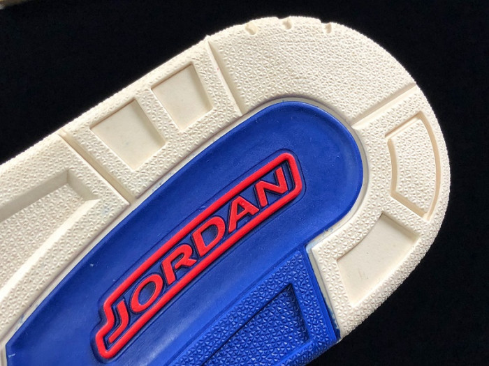 Air Jordan 3 Retro "CHARITY GAME" sail red mens 136064-140