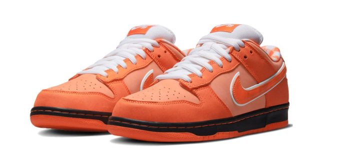 CONCEPTS X NIKE SB DUNK LOW ''ORANGE LOBSTER''  FD8776-800