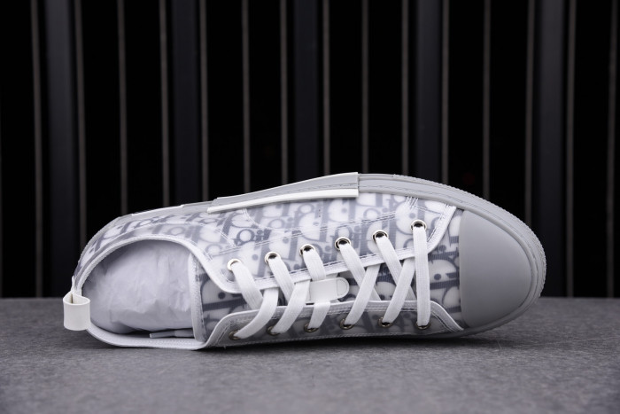 DR B23 Low Top  Oblique Blue White