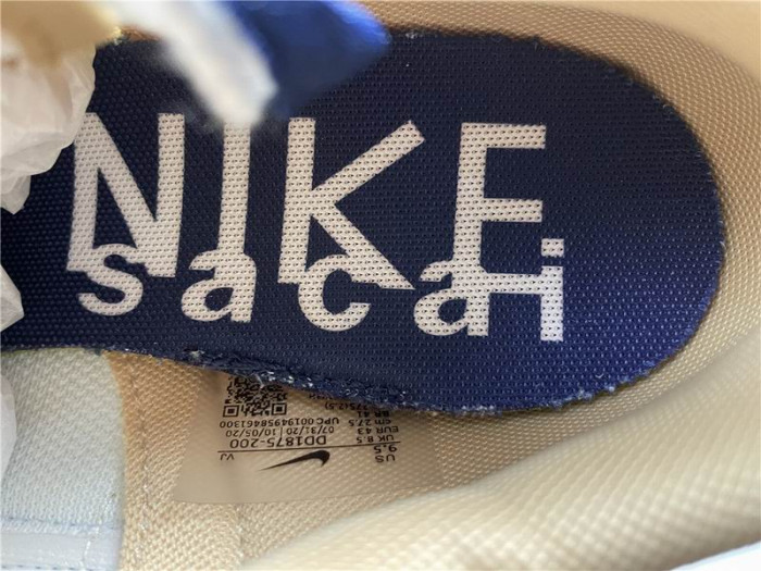 Nike Vaporwaffle sacai Sesame Blue Void  DD1875-200