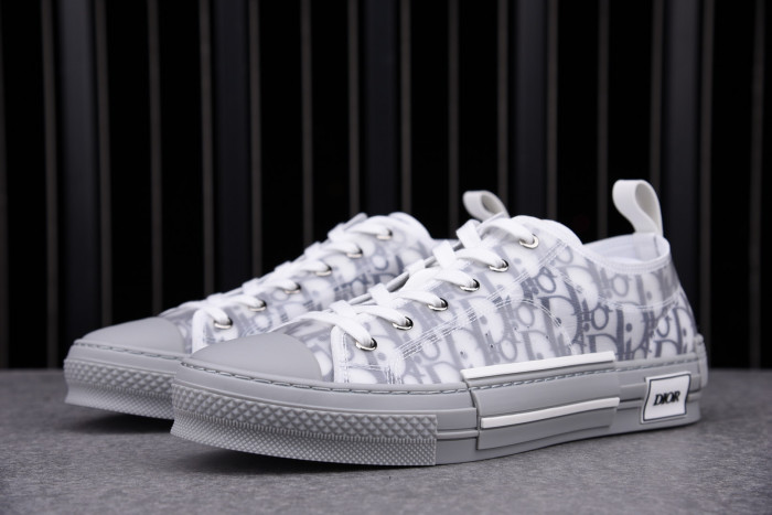 DR B23 Low Top  Oblique Blue White