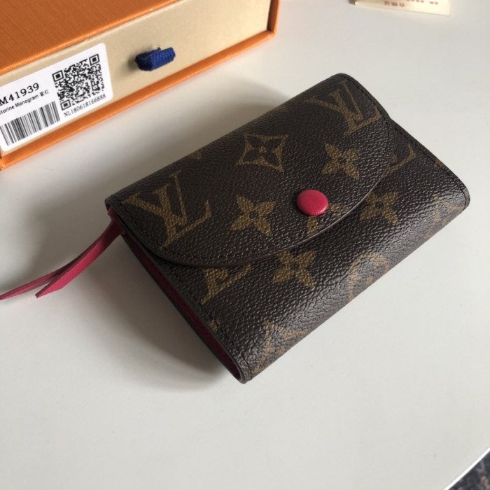 LOUI VUITTO WALLET  PINK RED M41939 11*8